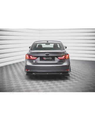 Splitter posteriore (con barre verticali) Lexus GS F Sport Hybrid Mk4 (L10) (Cod. M-LE-GS-4-FSPORT-H