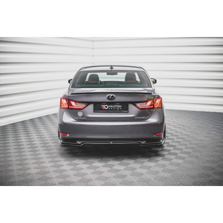 Splitter posteriore (con barre verticali) Lexus GS F Sport Hybrid Mk4 (L10) (Cod. M-LE-GS-4-FSPORT-H