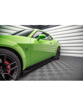 Diffusori minigonne Dodge Challenger SRT Hellcat Widebody Mk3 (Cod. M-DO-CHL-3F-SRT-HC-SD1G)