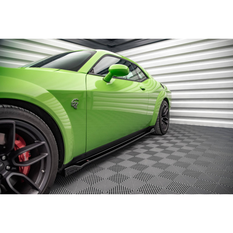 Diffusori minigonne Dodge Challenger SRT Hellcat Widebody Mk3 (Cod. M-DO-CHL-3F-SRT-HC-SD1G)