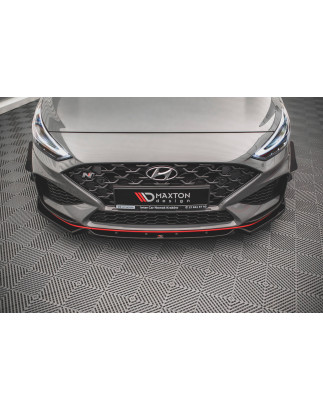 SPLITTER ANTERIORE V.1 + Flaps Hyundai I30 N / I30 N-Line /Fastback Mk3 Facelift (Cod. M-HY-I30-3F-N