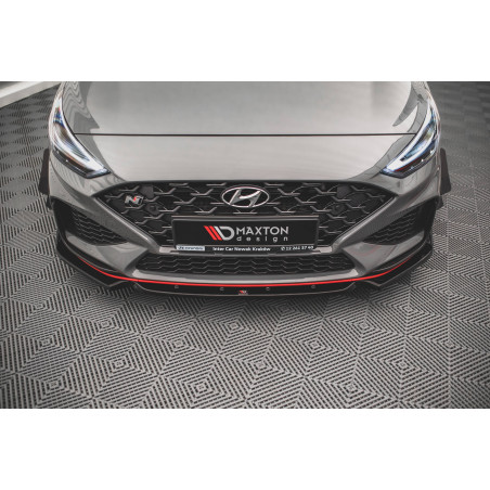 SPLITTER ANTERIORE V.1 + Flaps Hyundai I30 N / I30 N-Line /Fastback Mk3 Facelift (Cod. M-HY-I30-3F-N