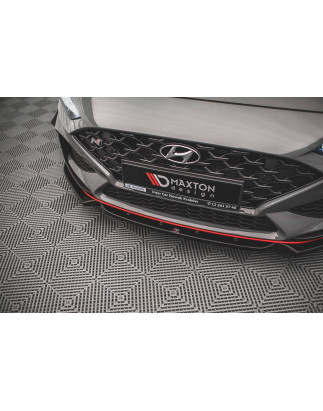 SPLITTER ANTERIORE V.1 + Flaps Hyundai I30 N / I30 N-Line /Fastback Mk3 Facelift (Cod. M-HY-I30-3F-N
