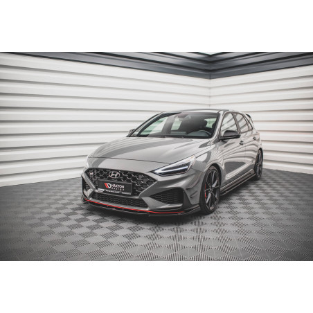 SPLITTER ANTERIORE V.2 Hyundai I30 N / I30 N-Line /Fastback Mk3 Facelift (Cod. M-HY-I30-3F-N-FD2G)