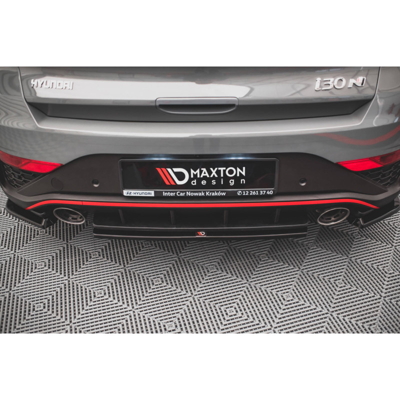 Splitter posteriore for Hyundai I30 N  Mk3 Facelift (Cod. M-HY-I30-3F-N-RD1G)
