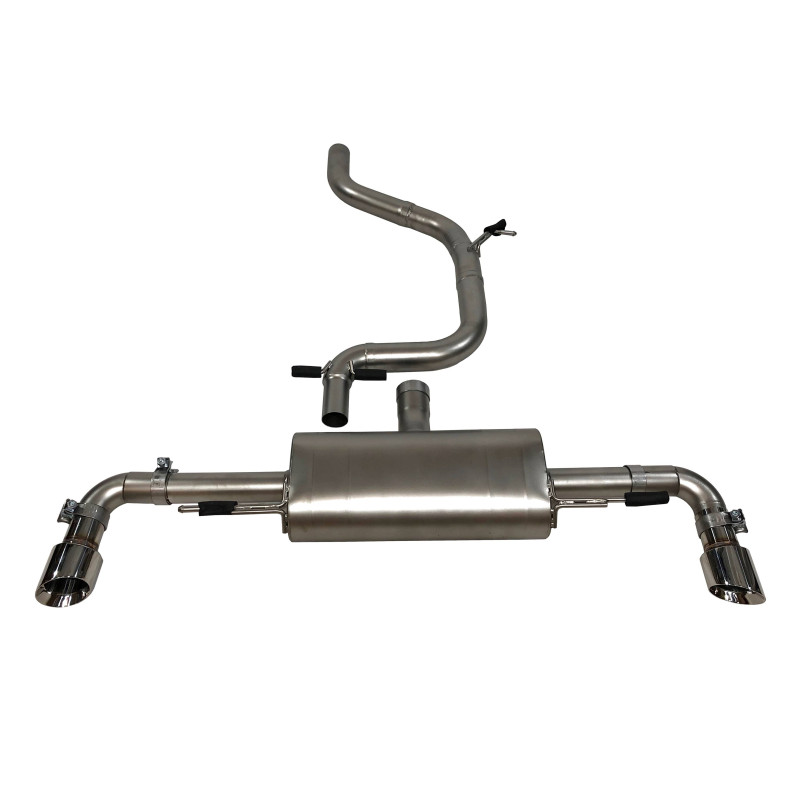Scarico Audi TT 8J 2.0 2006-2014 (Cod. E-SIL0051)