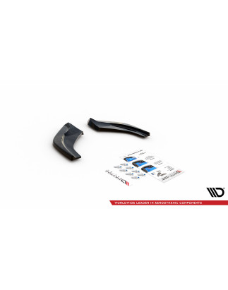 Splitters posteriori laterali V.2 Hyundai I30 N  Mk3 Facelift (Cod. M-HY-I30-3F-N-RSD2G)