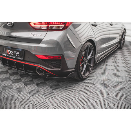 Splitters posteriori laterali V.3 Hyundai I30 N  Mk3 Facelift (Cod. M-HY-I30-3F-N-RSD3G)