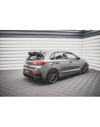 Splitters posteriori laterali V.3 Hyundai I30 N  Mk3 Facelift (Cod. M-HY-I30-3F-N-RSD3G)