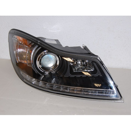 Fari Day Light Skoda Octavia '09 Black (Cod. E-FASK008)