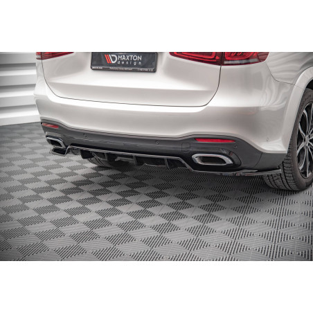Splitter posteriore (con barre verticali) V.1 Mercedes-Benz GLS AMG-Line X167 (Cod. M-ME-GLS-167-AMG
