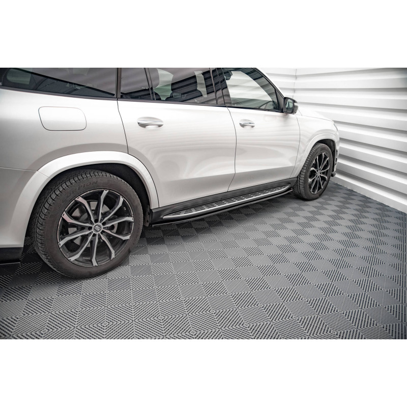 Diffusori minigonne V.1 Mercedes-Benz GLS AMG-Line X167 / X167 Facelift (Cod. M-ME-GLS-167-AMGLINE-S