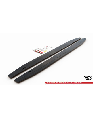 Diffusori minigonne V.1 Mercedes-Benz GLS AMG-Line X167 / X167 Facelift (Cod. M-ME-GLS-167-AMGLINE-S