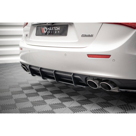 DIFFUSORE POSTERIORE street pro Maserati Ghibli Mk3 (Cod. M-MAGH1CNC-RS1B)
