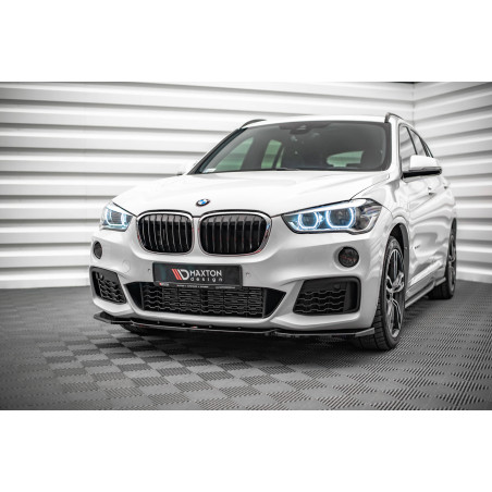 SPLITTER ANTERIORE V.1 BMW X1 M-Pack F48 (Cod. M-BM-X1-48-MPACK-FD1G)