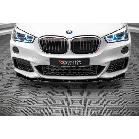 SPLITTER ANTERIORE V.1 BMW X1 M-Pack F48 (Cod. M-BM-X1-48-MPACK-FD1G)