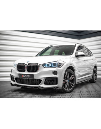 SPLITTER ANTERIORE V.2 BMW X1 M-Pack F48 (Cod. M-BM-X1-48-MPACK-FD2G)