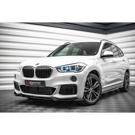 SPLITTER ANTERIORE V.2 BMW X1 M-Pack F48 (Cod. M-BM-X1-48-MPACK-FD2G)