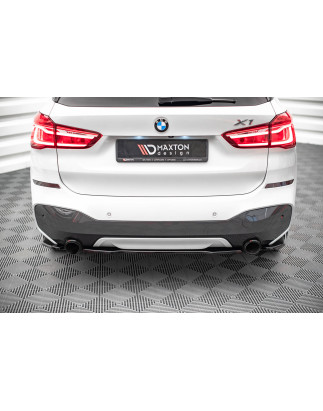 Splitter posteriore BMW X1 M-Pack F48 / F48 Facelift (Cod. M-BM-X1-48-MPACK-RD1G)