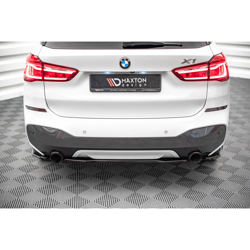 Splitter posteriore BMW X1 M-Pack F48 / F48 Facelift (Cod. M-BM-X1-48-MPACK-RD1G)