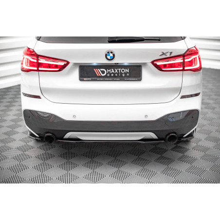 Splitter posteriore BMW X1 M-Pack F48 / F48 Facelift (Cod. M-BM-X1-48-MPACK-RD1G)