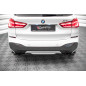 Splitter posteriore BMW X1 M-Pack F48 / F48 Facelift (Cod. M-BM-X1-48-MPACK-RD1G)