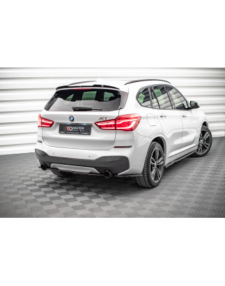 Splitters posteriori laterali BMW X1 M-Pack F48 / F48 Facelift (Cod. M-BM-X1-48-MPACK-RSD1G)