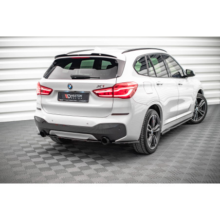 Splitters posteriori laterali BMW X1 M-Pack F48 / F48 Facelift (Cod. M-BM-X1-48-MPACK-RSD1G)