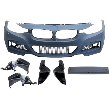 Kit Estetico BMW F30 Look M-Tech E Parafanghi Look M5 ABS (Cod. E-TCBF30113021303309)
