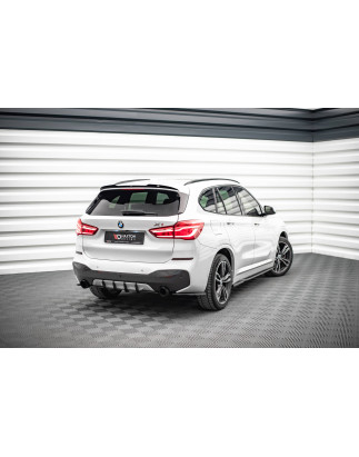Diffusori minigonne BMW X1 M-Pack F48 / F48 Facelift (Cod. M-BM-X1-48-MPACK-SD1G)