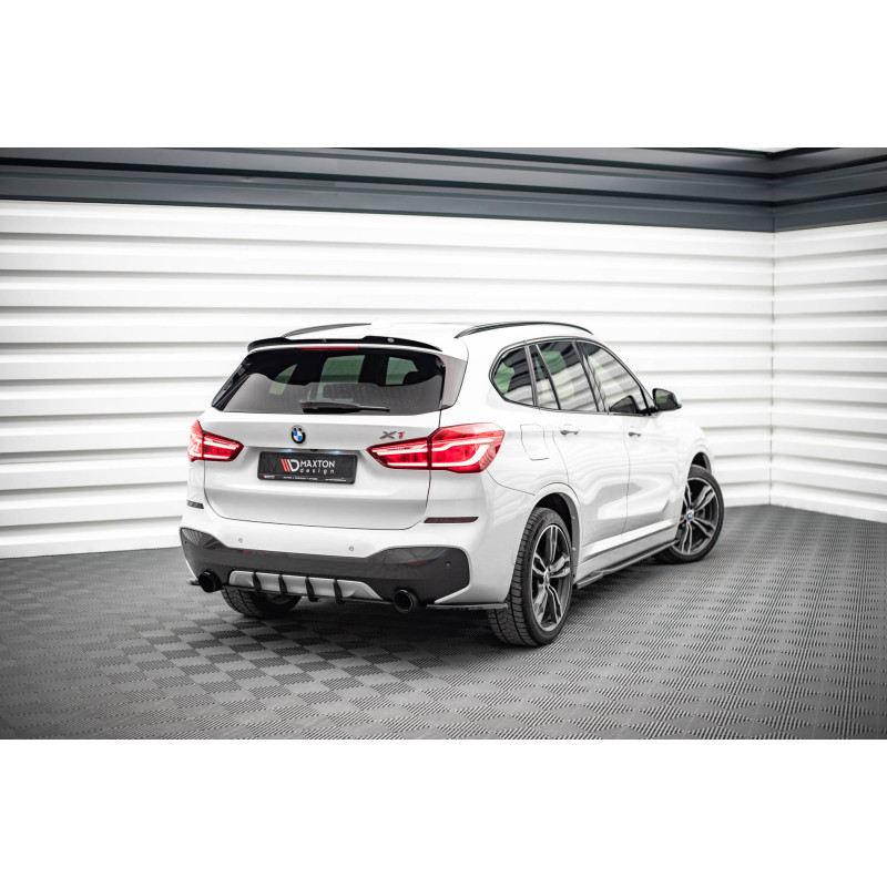 DIFFUSORE POSTERIORE street pro BMW X1 M-Pack F48 (Cod. M-BMX148MPACKCNC-RS1B)