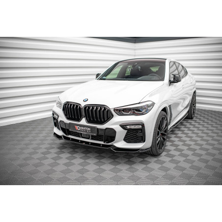SPLITTER ANTERIORE V.1 BMW X6 M-Pack G06 (Cod. M-BM-X6-06-MPACK-FD1G)