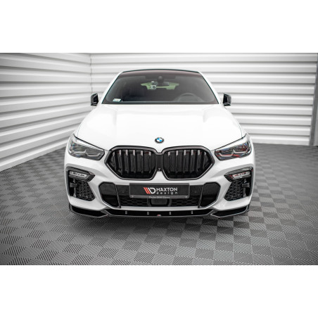 SPLITTER ANTERIORE V.1 BMW X6 M-Pack G06 (Cod. M-BM-X6-06-MPACK-FD1G)