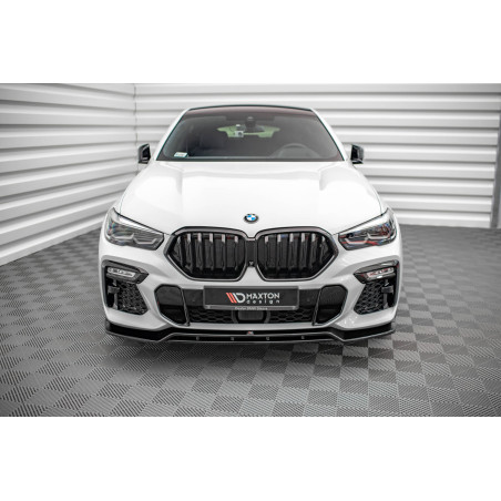 SPLITTER ANTERIORE V.2 BMW X6 M-Pack G06 (Cod. M-BM-X6-06-MPACK-FD2G+FD2RG)