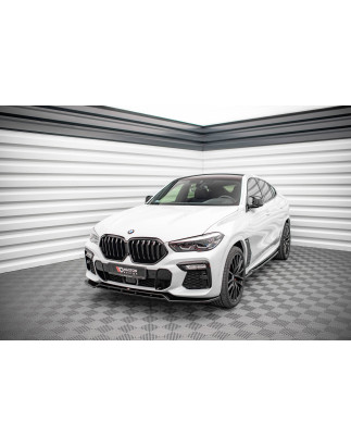 SPLITTER ANTERIORE V.2 BMW X6 M-Pack G06 (Cod. M-BM-X6-06-MPACK-FD2G+FD2RG)