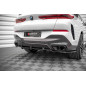 Splitter posteriore (con barre verticali) V.1 BMW X6 M-Pack G06 (Cod. M-BM-X6-06-MPACK-RD1G+RD2G)