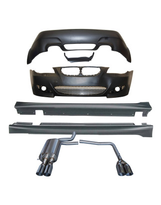 Kit Estetico BMW E60 04-09 Look M5 ABS Escarico (Cod. E-TCB6112611361230043)