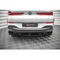 Splitter posteriore (con barre verticali) V.1 BMW X6 M-Pack G06 (Cod. M-BM-X6-06-MPACK-RD1G+RD2G)