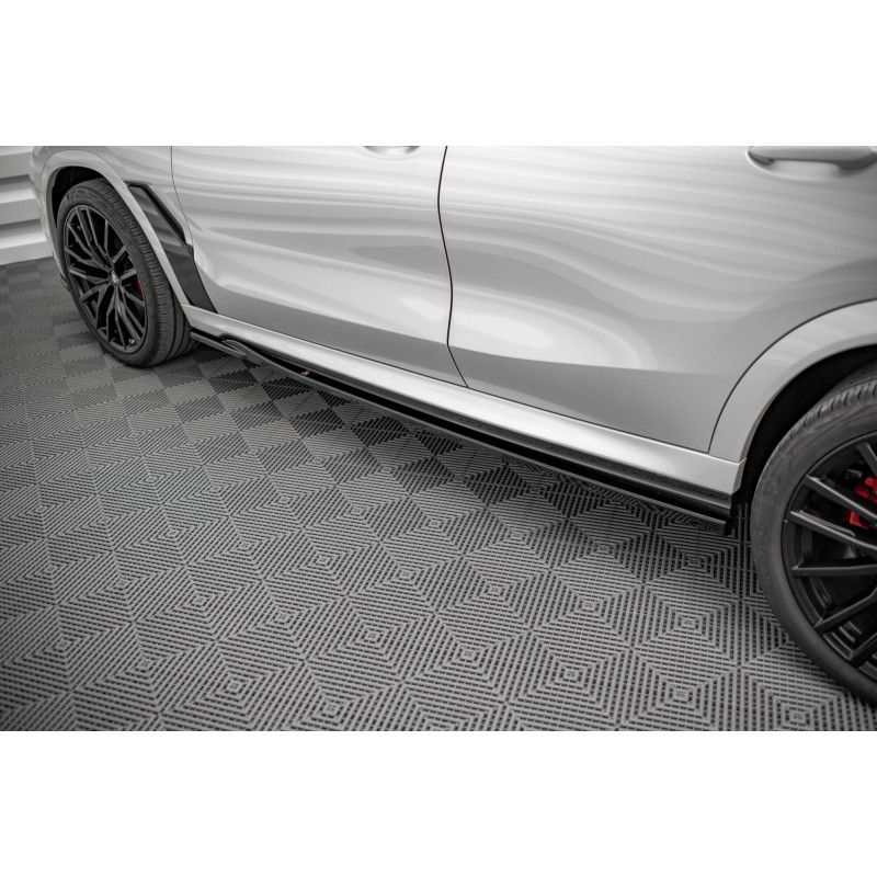 Diffusori minigonne V.1 BMW X6 M F96 / X6 M-Pack G06 (Cod. M-BM-X6-06-MPACK-SD1G)