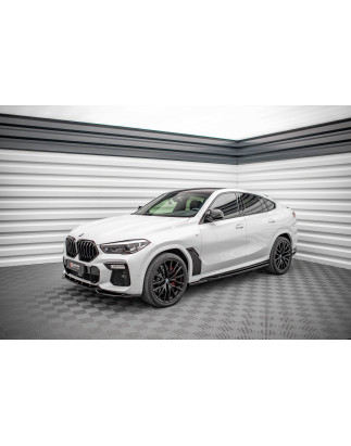 Diffusori minigonne V.1 BMW X6 M F96 / X6 M-Pack G06 (Cod. M-BM-X6-06-MPACK-SD1G)