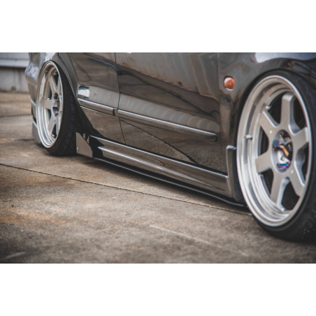 Diffusori minigonne racing Mitsubishi Galant Avance Mk8 (Cod. M-MI-GA-8-CNC-SD1A)