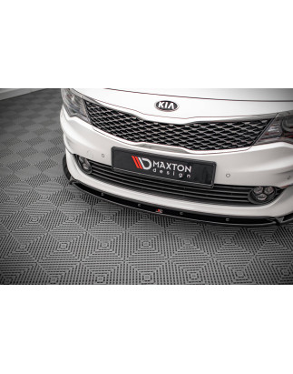 SPLITTER ANTERIORE V.1 Kia Optima Mk4 (Cod. M-KI-OP-2-FD1G)