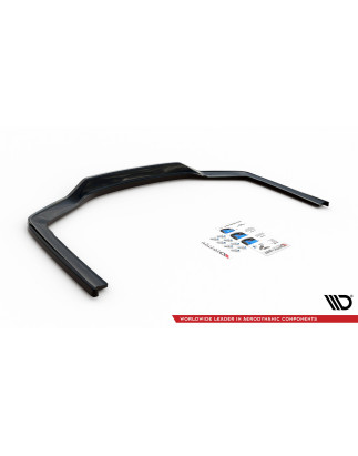 Splitter posteriore (con barre verticali) V.1 BMW 7 M-Pack G11 / G12 Facelift (Cod. M-BM-7-11F-MPACK