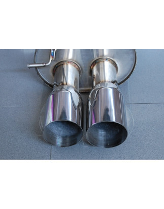 Scarico BMW E60 M5 Round Slant Tip (Cod. E-SIL0043)
