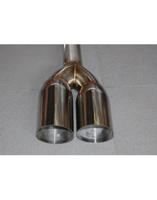 Scarico BMW E60 M5 Round Slant Tip (Cod. E-SIL0043)