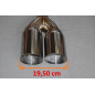 Scarico BMW E60 M5 Round Slant Tip (Cod. E-SIL0043)