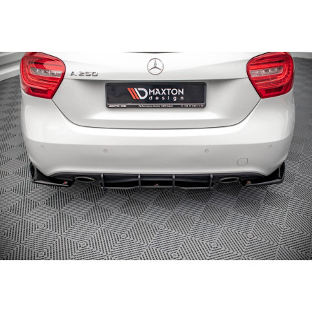 DIFFUSORE POSTERIORE street pro Mercedes-Benz A W176 (Cod. M-MEA176CNC-RS1B)