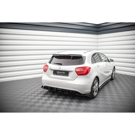 DIFFUSORE POSTERIORE street pro Mercedes-Benz A W176 (Cod. M-MEA176CNC-RS1B)