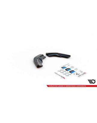 Splitters posteriori laterali V.2 Mercedes-Benz A W176 (Cod. M-ME-A-176-RSD2G)
