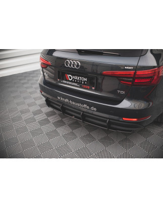 DIFFUSORE POSTERIORE street pro Audi A4 B9 (Cod. M-AUA4B9AVCNC-RS1B)
